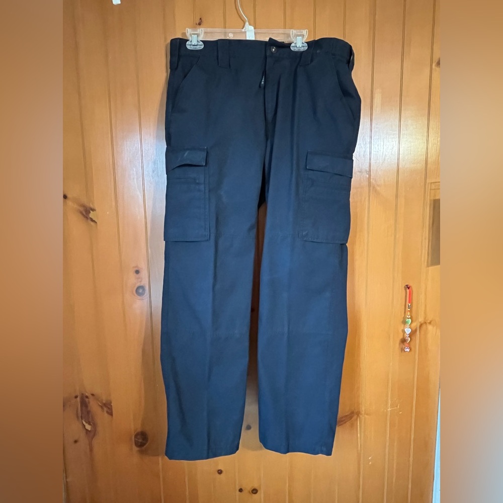 Propper Pants tactical cargo 36x32 mens black Stretch Waist preowned